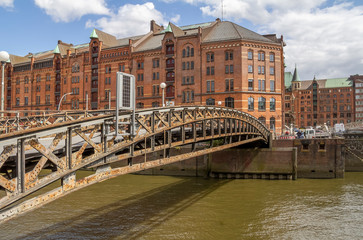 Wall Mural - Speicherstadt in Hamburg