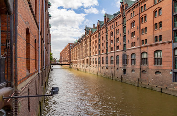 Wall Mural - Speicherstadt in Hamburg