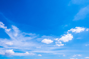 blue sky clouds for background