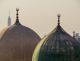 Wall Mural - Islamic domes in Cairo, Egypt