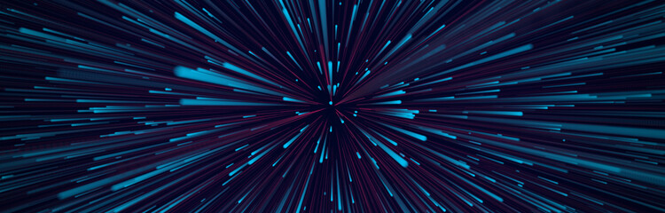 Wall Mural - abstract circular speed background. centric motion of star trails. starburst dynamic lines or rays. 