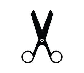 Wall Mural - scissor icon