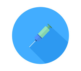 Wall Mural - syringe icon