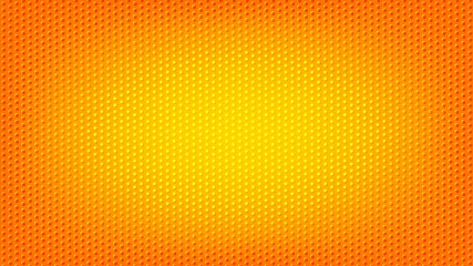 Wall Mural - blurred background. circle dots pattern. abstract orange gradient design. round spot texture backgro