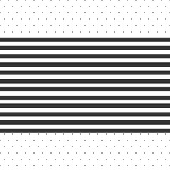 Small polka dot pattern and striped background