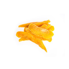 Wall Mural - Dried Mango or Dried Mango slices on a background new.