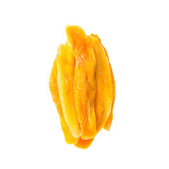 Wall Mural - Dried Mango or Dried Mango slices on a background new.