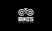 Bike Chain Cycle Cyclist Bicycle Infinity Logo Design Inspiration