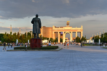 Sticker - Vladimir Lenin - Moscow, Russia