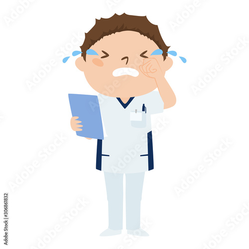 職種のイラスト 男性の看護師 涙を流して 泣いている男性 Buy This Stock Vector And Explore Similar Vectors At Adobe Stock Adobe Stock 職種のイラスト 男性の看護師 涙を流して 泣いている男性 Buy This Stock Vector And Explore Similar Vectors At Adobe Stock Adobe Stock