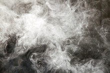 Smoke Clouds From A Smokehouse