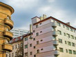 kontraste der architektur in berlin mitte, deutschland
