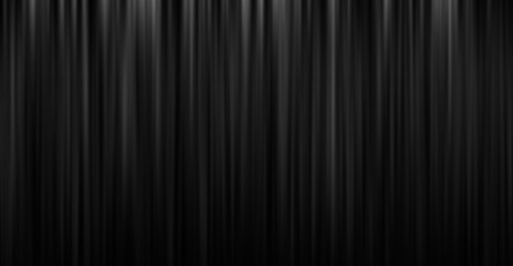 Wall Mural - Black stage theatre curtain background with copy space