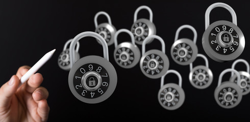 security data code digital concept