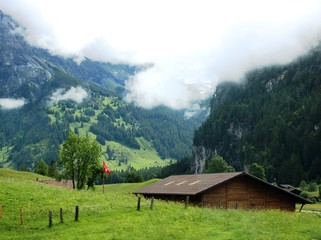 Berghütten im Wallis 