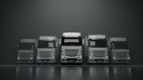 Fototapeta  - Trucking Fleet