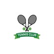 © Belli VeCtoR03 - Tennis club logo with simple text designs. Sport vector illustration for tennis club