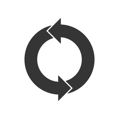 Wall Mural - circle arrow - vector.