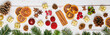 Weinachten Banner Hintergrund Weihnachtsschmuck Dekoration für Werbung Webseite