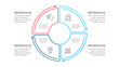 © abert84 - Thin line flat element for infographic. Template for diagram, graph, presentation and chart. Business concept with 4 options, parts, steps or processes.