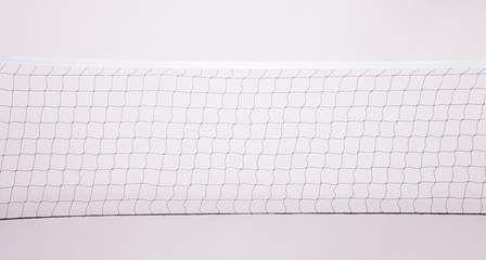 Isolated Volleyball Net on the white background
