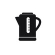 Electric kettle icon. Simple illustration of electric kettle vector icon