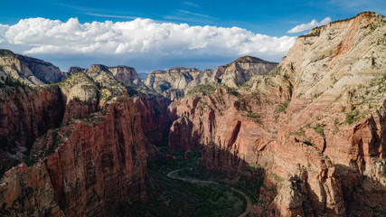 Angel's landing Zion Utah USA