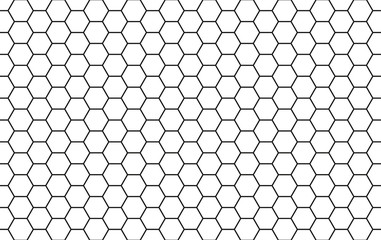 honeycomb seamless pattern, vector illustration