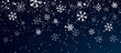 Snow. Realistic snow overlay background. Snowfall, snowflakes in different shapes and forms. Snowfall isolated on transparent background