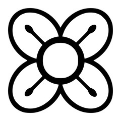 Sticker - Adinkra bese saka symbol of abundance