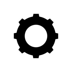 Poster - Gear icon design, Cog circle wheel machine part technology industry and technical theme Vector illustration