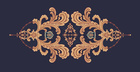 Baroque design, luxury European design，the wallpaper design