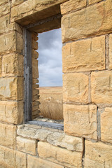 Window to the plains