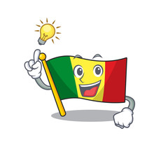 Wall Mural - Have an idea cute flag mali on a cartoon style