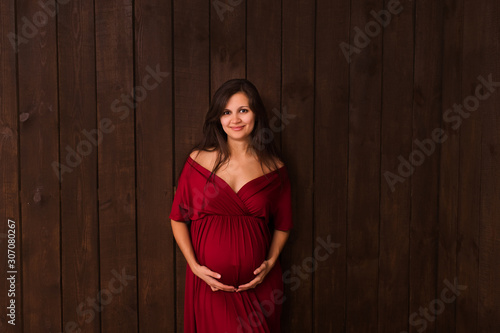 pregnancy christmas dress