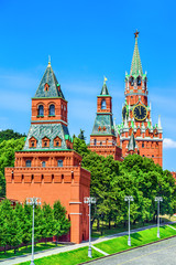 Wall Mural - Kremlin on the Red Square, Moscow, Russia