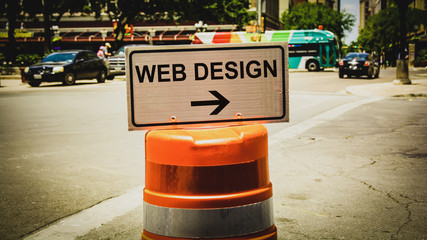 Street Sign to Web Design