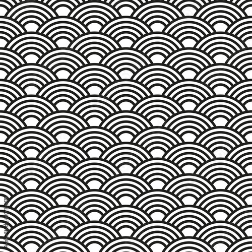 Abstract geometric pattern with stripes, lines. A seamless vector background....