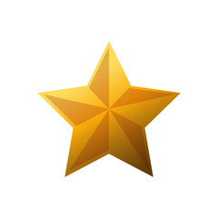 Sticker - Star shape design, Decoration award success style web rating and quality theme Vector illustration