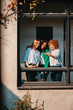 © Westend61 - Three businesswomen standing at the window of an office building taking a selfie