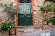historical monuments street buildings,Tuscany, Marina di Grosseto, Castiglione Della Pescaia, Italy