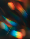 Fototapeta Tęcza - multicolored abstract colorful background, unusual light effect