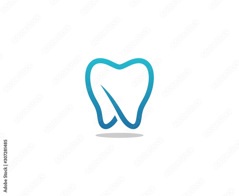 Dental logo - obrazy, fototapety, plakaty 