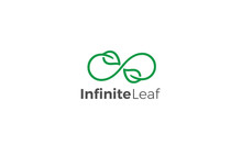 Vector Abstract, Shape Leaves Infinity As A Logo Or Symbol - Vector