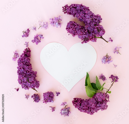 Fresh lilac flowers