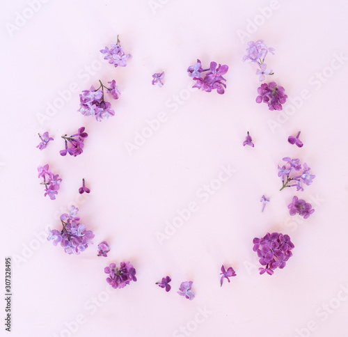 Fresh lilac flowers
