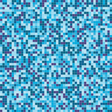 Swimming Pool Tiles. Abstract Pattern. Vector