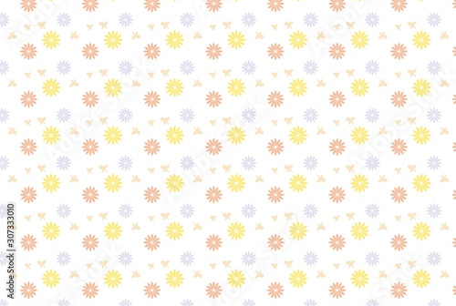 蝶とピンクと黄色と水色の花の春のシームレスパターン壁紙 Vector De Stock Adobe Stock 蝶とピンクと黄色と水色の花の春のシームレスパターン壁紙 Vector De Stock Adobe Stock