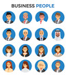 © bitontawan02 - businessmen consulting  .Business people concept cartoon illustration