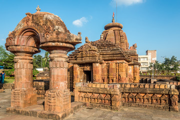 Wall Mural - View at the Gate to Mukteshvara Temple in Bhubaneswar  - Odisha, India